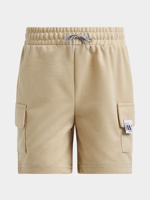 Jet Younger Boys Stone Cargo Fleece Short