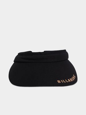 Women's Billabong  Black Society Beach Visor