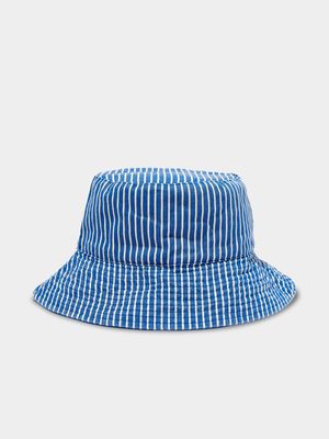 Women's Cotton On Blue Reversible Bianca Bucket Hat