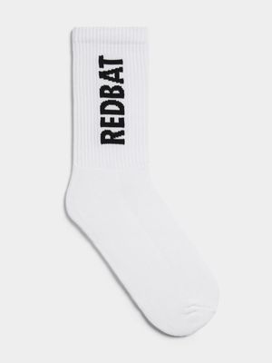 Redbat Unisex White Socks (7-11)