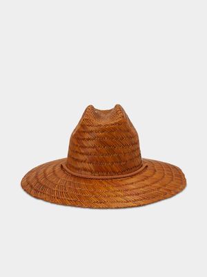 Women's Billabong Brown Newcomer Straw Hat