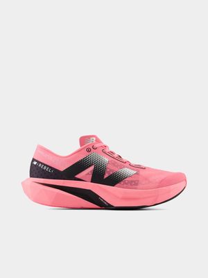 Mens New Balance Fuelcell Rebel v4 Pink Running Shoes