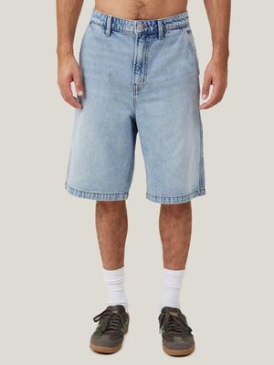 Men's Cotton On Blue Baggy Denim Shorts