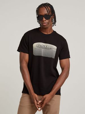 G-Star Men's Stacked Old Skool Logo T-Shirt