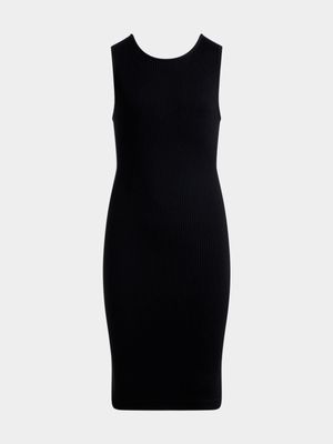 Jet Older Girls Black Seamless Dress