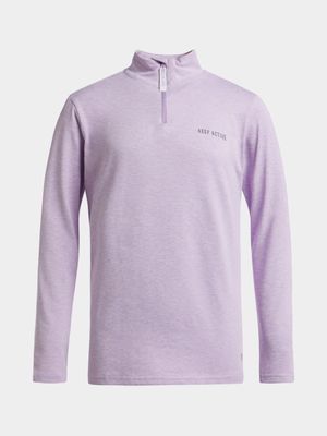 Girls TS Lilac 1/4 Zip