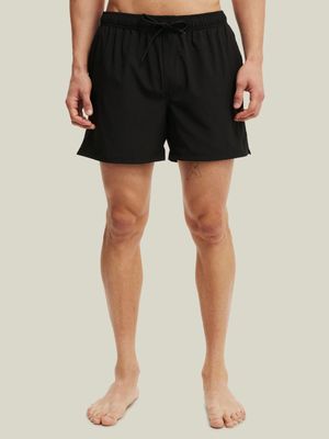 Men's Cotton On Black Stretch Swim Shorts