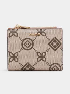 Women's Aldo Beige Vervene  Overflow Wallet