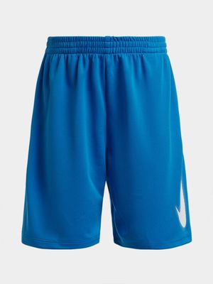 Boys Nike Toddler Dri-Fit All Day Play Blue Shorts