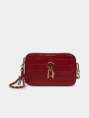 Women's Steve Madden Red Bmarvisc Crossbody Handbag