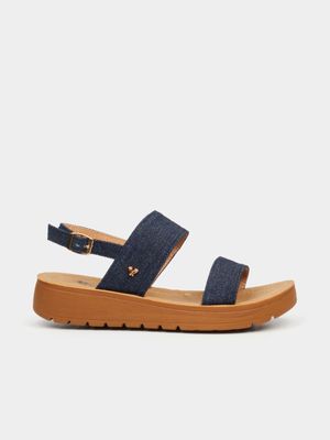 Women's Butterfly Feet Navy Xara 2 Sandals