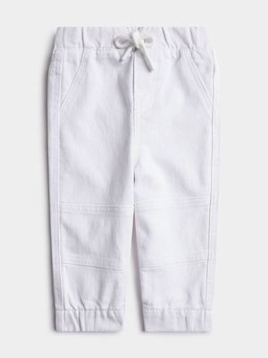 Jet Toddler Boys White Jeans