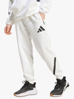 Mens adidas Z.N.E. White Pants