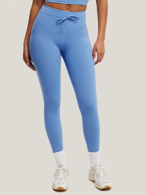 Women's Cotton On Blue Ultimate Run Rib 7/8 Tights