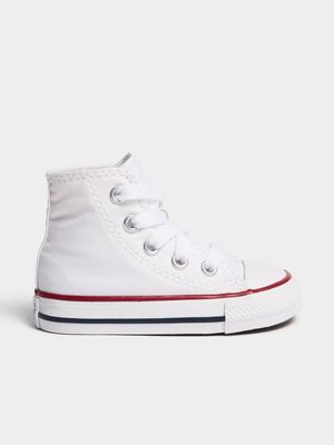 Junior Infant Converse All Star White Hi Sneakers