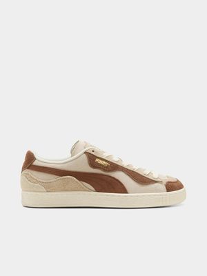 Puma Men's Suede Topo Trip Beige/Coffee Sneaker