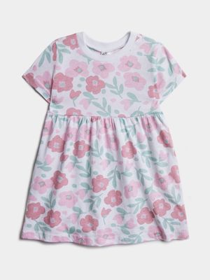 Jet Infant Girls Multicolour Bold Florals Dress