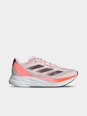 Womens adidas Duramo Speed Sandy Pink/Aurora Metallic Running Shoes