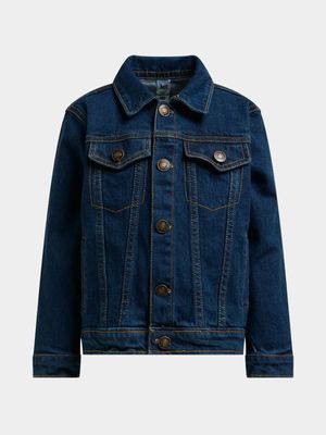 Jet Younger Boys Blue Denim Jacket