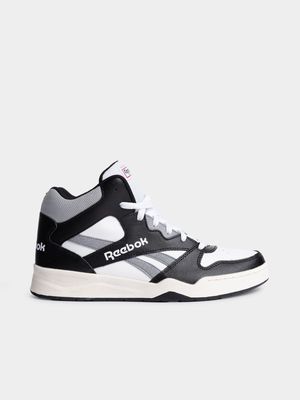 Mens Reebok Royal BB4500 Hi White/Black Sneaker