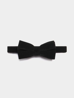 Velvet Black Bow Tie