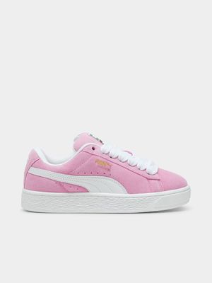 Puma Junior Suede XL Pink Sneaker