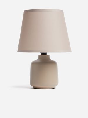 Jet Home Taupe Bedside Lamp