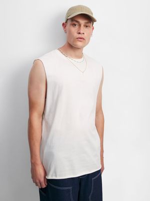 Redbat Classics Men's Cream Tank Top