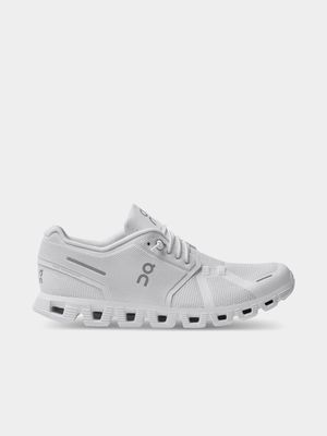 Mens On Running Cloud 5.0 White Running Shoes