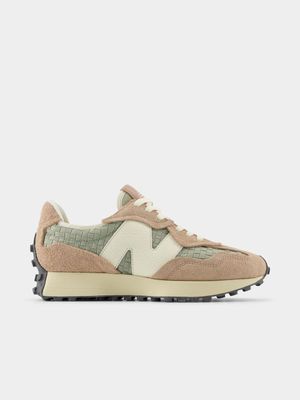 New Balance Men's U327 v1 Beige/Olive Sneaker