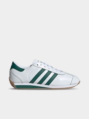 adidas Originals Men's Country II White/Green Sneaker