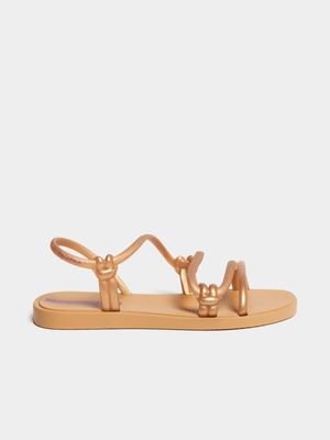 Women's Ipanema Solar Shakira Beige/Gold Sandal