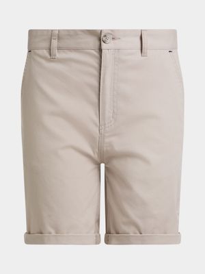 Older Boy's Natural Chino Shorts