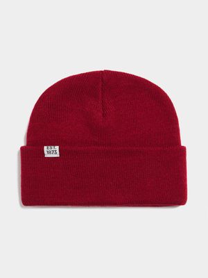 Men's Markham Basic Rust Beanie