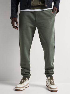 Men's Markham Core Knit Green Jogger