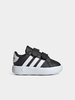 Toddlers adidas Grand Court Black/White Sneaker