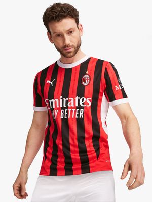 Mens Puma AC Milan Home 24/25 Stadium Jersey