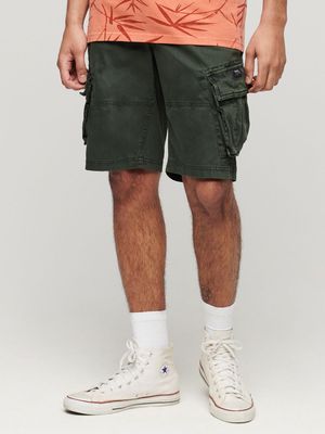 Men's Superdry Green Core Cargo Shorts