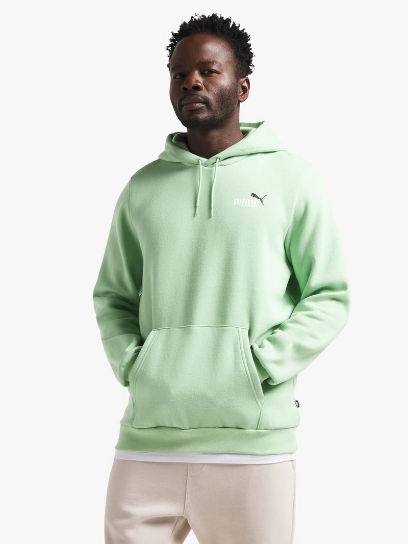 Green puma hoodie hotsell