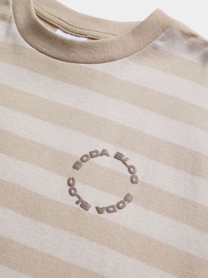 Boys Stripe Crew T-Shirt