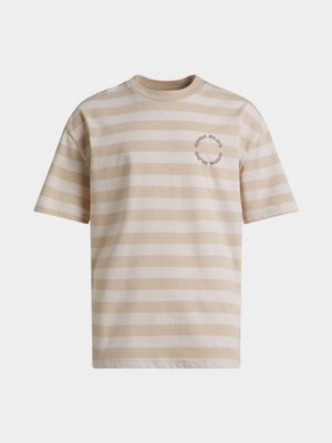 Boys Stripe Crew T-Shirt