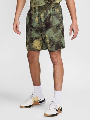 Mens Nike Dri-Fit Totality 7 Inch Unlined Camo Khaki Shorts