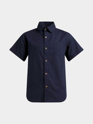 Older Boy's Navy Shirt