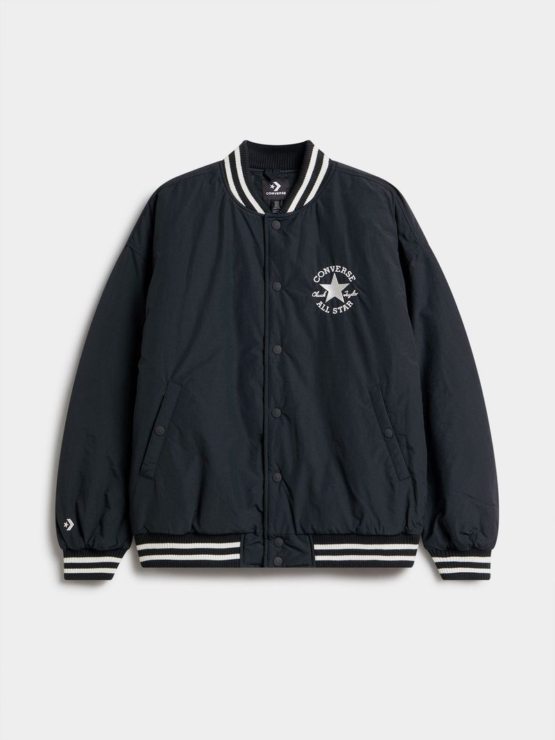 Converse Men s All Star Varsity Padded Black Jacket Bash