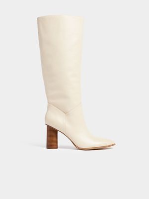 Luella Leather Shuffle Boots