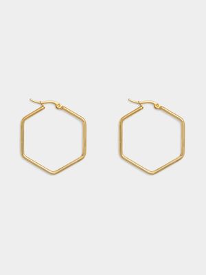 Stainless Steel 3.5mm Hexagon Hoops