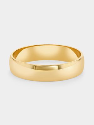 Yellow Gold Plain Wedding Band