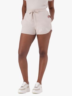 Women's Steve Madden Champagne Co-Ord Tamsyn Jogger Shorts