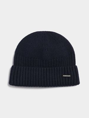 Men's Markham Micro Navy Beanie