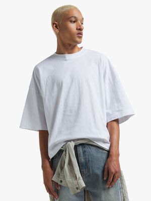 Men's White Oversized Top